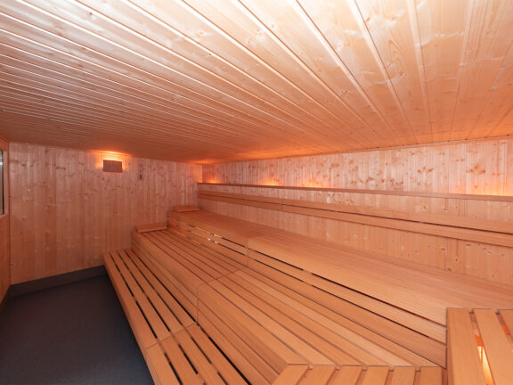 Sauna im Activ Fitness Zürich Kreuzplatz